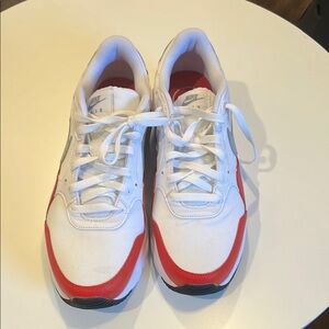 Nike Air White and Red Men's Shoes